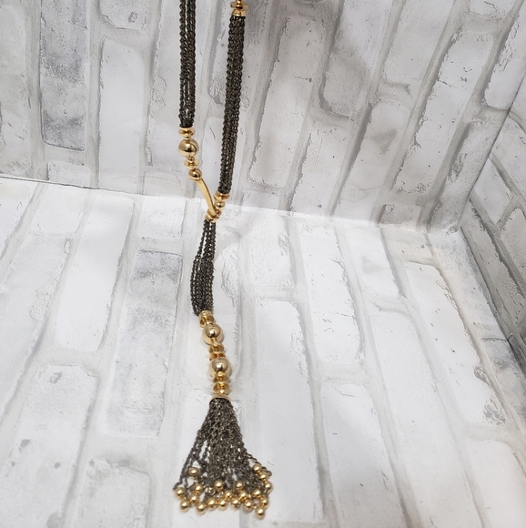 STELLA & DOT BIANCA TASSEL NECKLACE - RETIRED - Picture 4 of 10